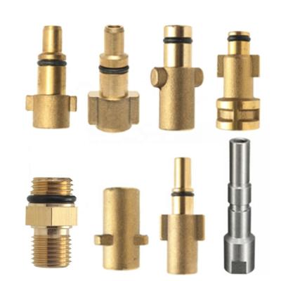 China Brass Bayonet Retail Adapter For Pressure Washer Car Detailing for sale