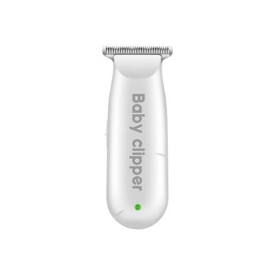 China Wireless Electric Hair Trimmer Mini Car Household USB Trimmer Baby Hair Clipper Mute White Baby Clipper for sale