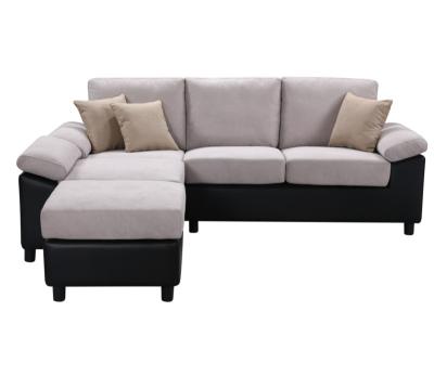 China Convertible Lounge L Shape Corner Sofa With Ottoman Modern Convertible Premium Furniture Customized Fabric Living Room Sofa for sale