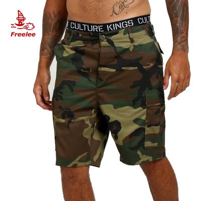 China Wholesale Viable 6 Pockets 9 Colors Custom Cotton Camouflage Boys Cargo Shorts For Men for sale