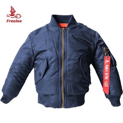 China Wholesale QUICK DRY Children's Bomber Jacket Girls Kids Jacket Bomber ma-1 for sale