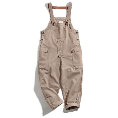 China Cotton Fashion Vintage Cotton Work Wear, Bib Coveralls For Men's Overalls for sale