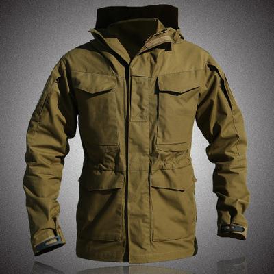 China Waterproof M65 Parka Jacket Plain Embroidery Black Mens Clothing Quantity Waterproof Original Tactical Khaki Camo Hoodies Wholesale for sale