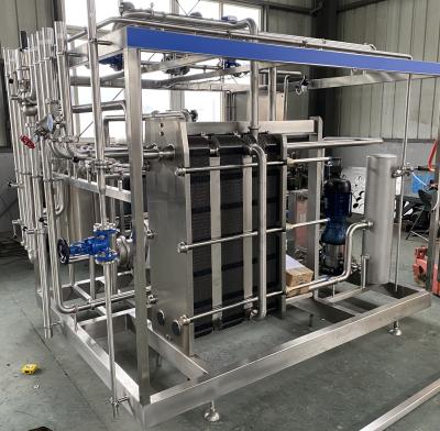 China Hot Pasteurization Equipment For Dairy Processing Plant Pasteurized Milk/Yogurt/Coconut Milk for sale