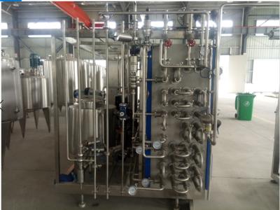 China 5T/H SUS304 UHT Juice Pasteurization Machine For Apple Juice for sale