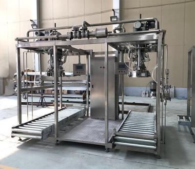 China Concentrated Pineapple Juice Aseptic Filler SUS304 2500kg/H for sale