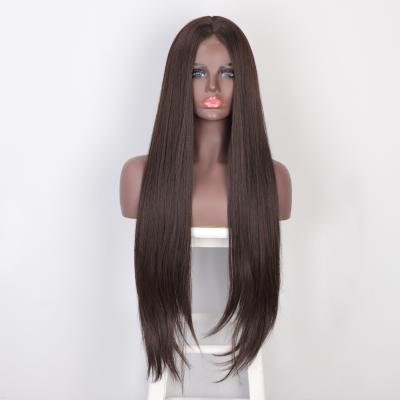 China High Quality Long Brown Long With Bangs Ombre Heat Resistant Wholesale Cheap Cosplay For Color Women Wigs Synthetic Hair for sale