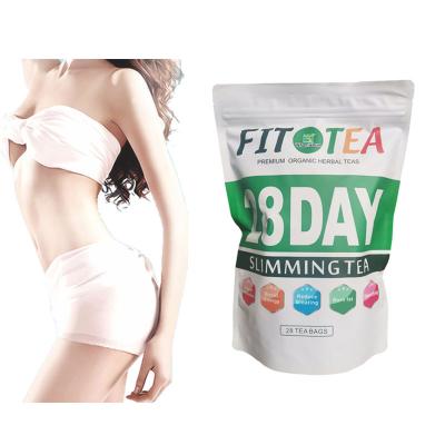 China Low fat winstown OEM Body Detox Tea Chinese Wholesale Weight Loss 28 Days Flat Belly Tea 28days Fit Tea for sale