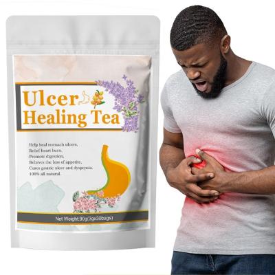 China Herbal Ulcer Healing Gastric Ulcer Tea Solution Tea Natural Ulcer Relief Pain Private Label Ulcer Tea Treatment for sale