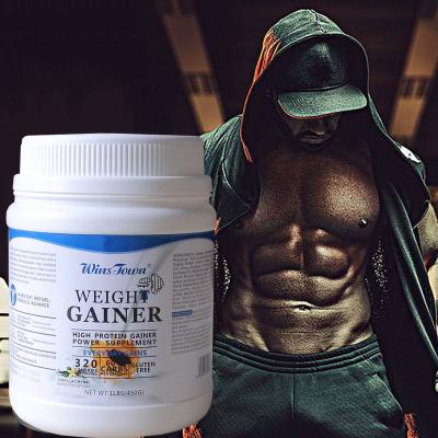 China Energy Mass Gainer Protein Powder Gym Food Diet Supplement Muscle Growth Weight Gainer Whey Protein Powder Supply for sale