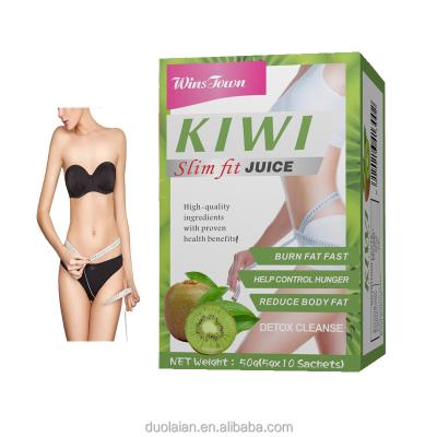 China Factory Supply OEM Natural Wholesale Instant Kiwi Slim Fruit Powder For Weight Control Fat Burn Kiwi Juice for sale