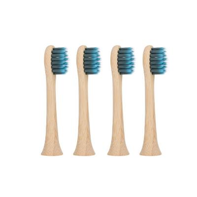 China Hotel Toothbrush Bamboo Head Replaceable Head Bamboo Toothbrush For Electric Toothbrush for sale