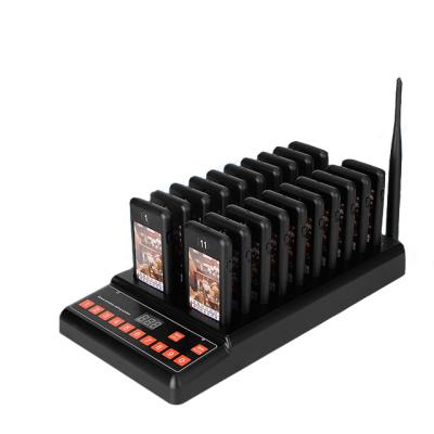 China Wireless Restaurant Queue Restaurant Equipments Wireless Pager Transceiver Queue System Smart Pager KSXQ20 for sale