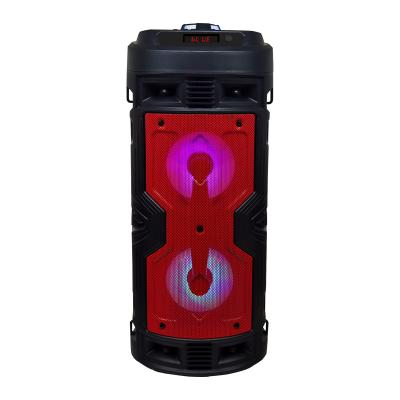 China Top Selling Subwoofer Wireless Bass Box Speaker Outdoor Super Amazon OEM RGB Lighting Portable Bluetooth Usb Tf Fm Party Karaoke Speaker for sale