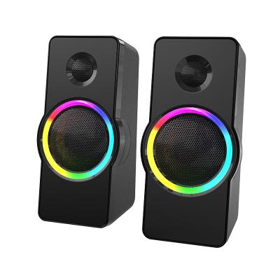 China Gaming Bluetooth Speakers Usb Power Speaker Mini Speaker Stereo Loundspeaker Home Long Term Theater for sale