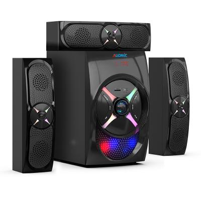 China Wireless audmic SP-8065 RGB lighting aux speaker. 3.1 Ch Multimedia Subwoofer Creative Bass Creative Speaker Bluetooth Usb Computer Super for sale