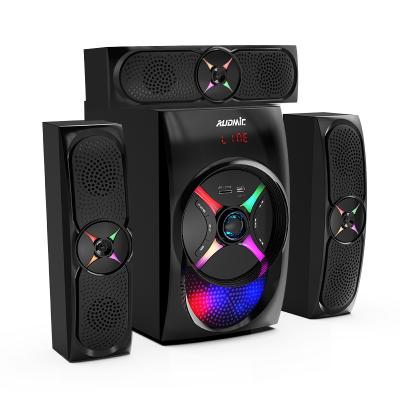 China Super Product SP-8065 3.1 Ch Home Theater Bass Speaker Multimedia Speakers Wireless System With FM BT SD USB Auxin for sale