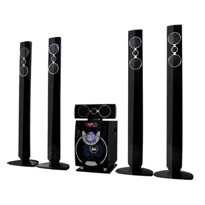 China Super Sound Karaoke Bluetooth Fm Radio PC 5.1 Speaker Bass Rgb Lighting Stereo Hifi Home Theater Tower System PORTABLE Speaker Subwoofer for sale