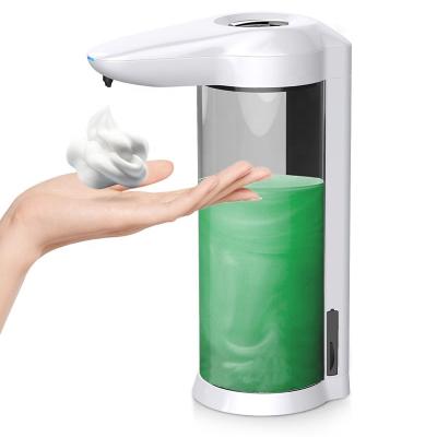 China Home Use IR Sensor Rechargeable Battery Public Free Hand Foam Foam Soap Dispenser Hotel Liquid Automatic Soap Dispenser for sale