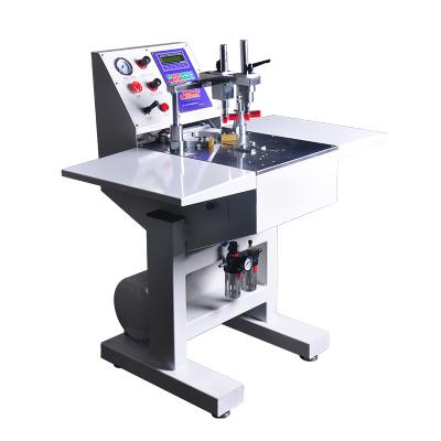 China Products Cnc Automatic Desktop Pneumatic Fixing Picture Frame Cornering Multifunctional Picture Frame Corner Nailing Machine for sale