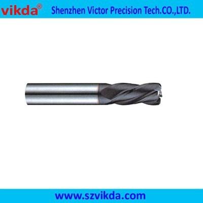 China USG Carbide End Mill Carbide-- 4F Corner Radius Micro Grit Solid Carbide End Mill Cutter/Tungsten Milling Cutter à venda