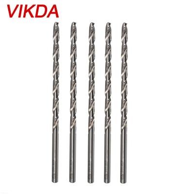 China High quality metal VIkda piercing, fully ground, extra long, thumb twist drills, metal stainless steel processing, straight leg twist drills en venta