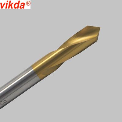 Cina HSS M42 NC HIGH SPEED STEEL spot drills HSS Co8 NC spotting drills in vendita