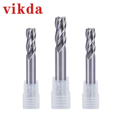 China Milling Cutter HSS Co8 4F Use Cnc Tool M42 Aluminum Straight Shank End Mill zu verkaufen