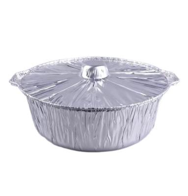 China Disposable Aluminum Food Jar With Lid (Small) for sale