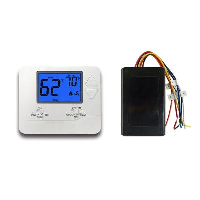 China Best modern battery operated wireless air conditioner smart thermostat for heat pump for sale