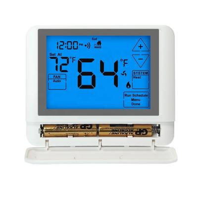 China Eco-friendly Air Conditioner WIFI Touch Screen Thermostat For Home Smart White for sale