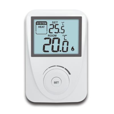 China Energy Saving Anti - Flammable ABS Programmable Heating Thermostat Non - For Boiler for sale