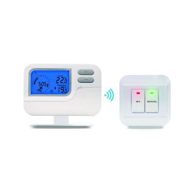 China Energy saving radio 7 day programmable LCD room thermostat for temperature control for sale