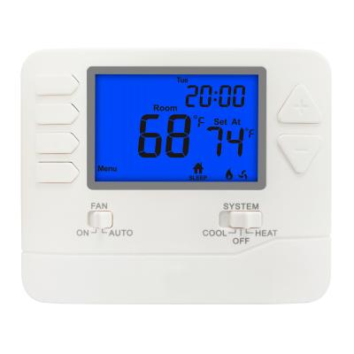 China Hot Sale 24V Energy Saving Programmable Digital Thermostat for sale