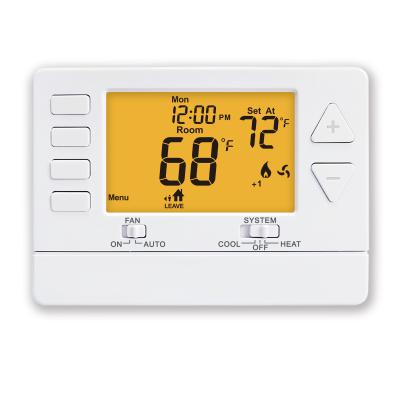 China Modern Electronic AC Digital 24V Thermostat LCD Display for sale