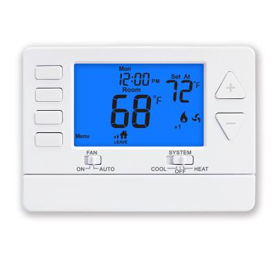 China Save Energy & Digital Programmable Controller Easy Operation Multi Stages Weekly AC Easy Operation Room Thermostat for sale