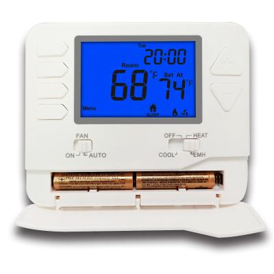 China Energy saving battery or digital 24V power thermostat for sale