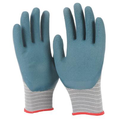 China Factory Sale Wholesale Price Hot New Products Non Slip Work Hard Foam 13G Rubber Gloves for sale