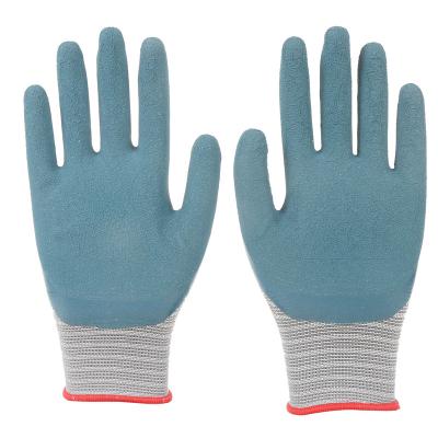 China Non-slip Rubber Foam Coated Special Protection Rubber Foam Coated Work Gloves for sale