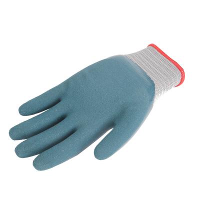 China Non Slip Foam Rubber Coating Strong Gloves For Construction Worker Safety Gloves Use for sale