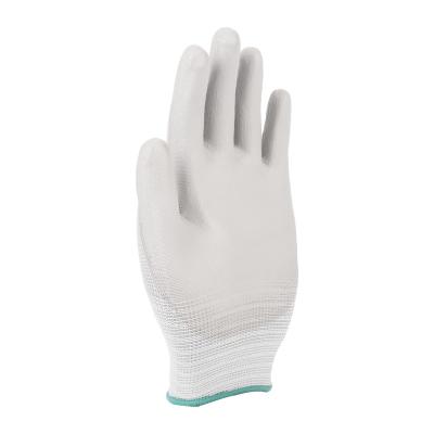 China Non-slip Knitted PU Coated Protective Work Gloves for sale