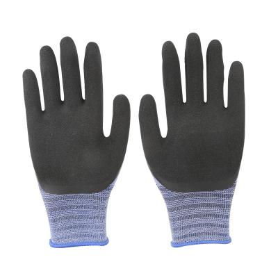 China High quality non-slip winter work latex industry work gloves for working construction for sale