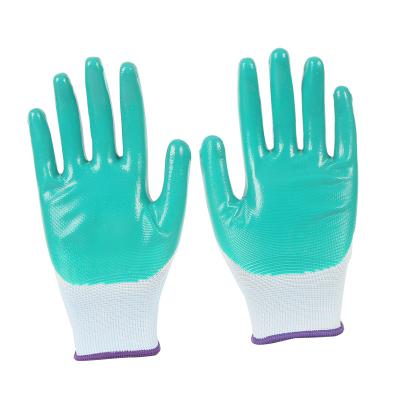 China Custom Slip-Resistance Factory Sandy Nylon Nitrile Skid Resistant Wear Resistant Coated Cut Resistant Gloves for sale