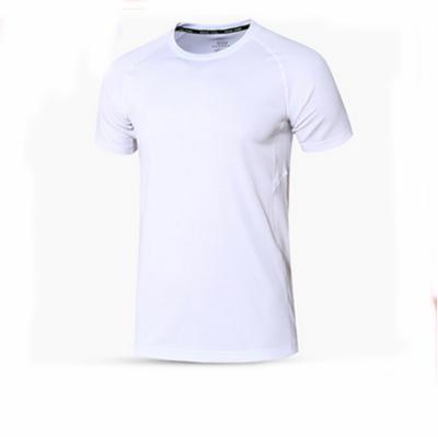 China Custom Clothing Men's Clothing Custom T Shirts Quick Dry Anti-Wrinkle 95% Polyester 5% Spandex T-shirt Fitness T-shirt for sale