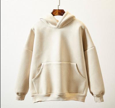 China Wholesale Anti-pilling Winter Girl Heavy Thin Cheap Oversized Simple Hoodies With Hood for sale