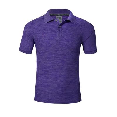 China Anti-pilling tri color moisture wicking 95% polyester 5% spandex empty golf polo shirt tee for sale