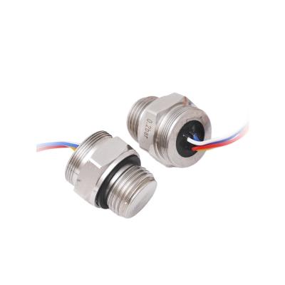 China 304 Wire Pressure Transducer Piezoresistive Pressure Sensor 4-20MA 1.5mA -100kPa -100kPa for sale