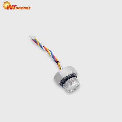 China Food Grade 304 Diaphragm Pressure Sensor CE RoHS Beer Milk Mix Industry Flush Sensor for sale