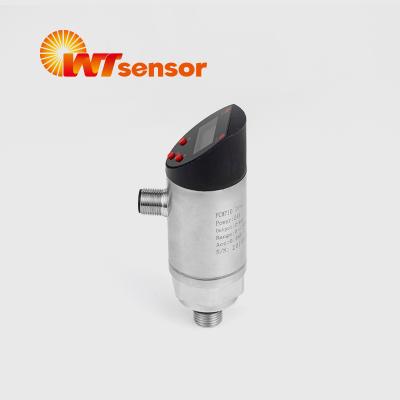 China Liquid Air Water Gas Heater Ventilating Compatible 4 Digits NPN PNP Free Switch Pressure Switch With Display for sale