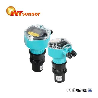 China 0m 10m 60m Water Tank Level Sensor Transmitter Liquid Ultrasonic Level Meter ROHS CE ISO9001 PCU01 for sale